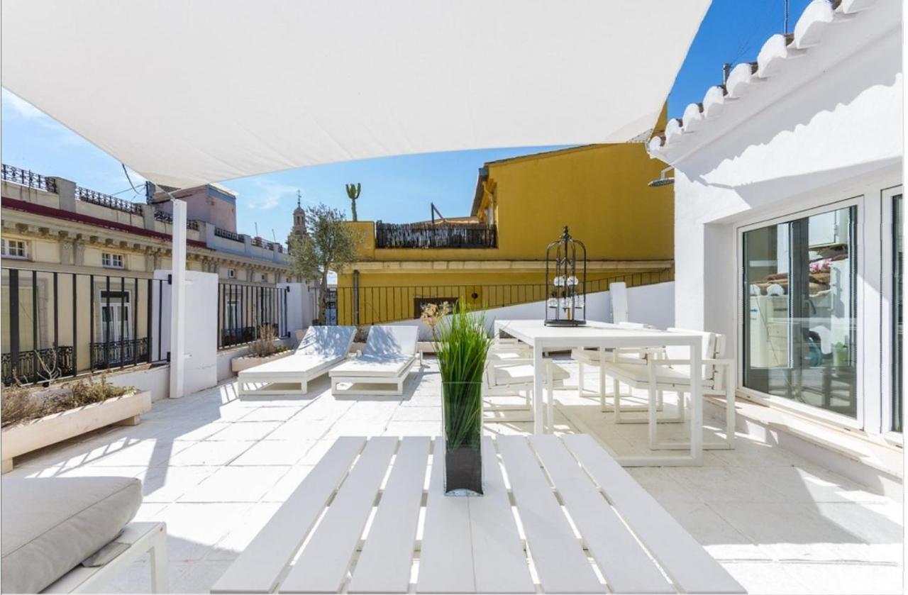 No Turistic Rental, Duplex Penthouse In The Historic Center, Valencia, Ideal For Those Looking To Stay In The City For A Season, Including Professionals And Students Ngoại thất bức ảnh