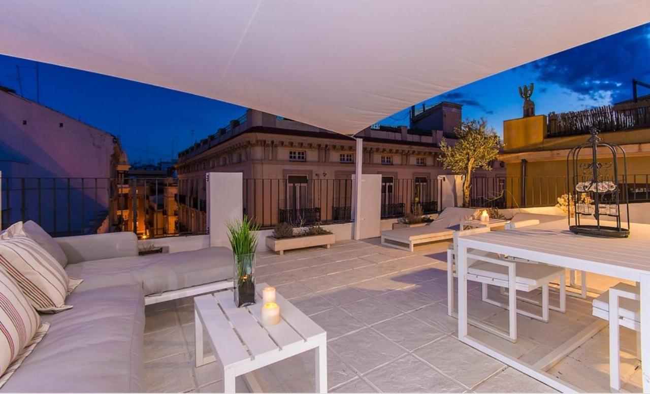 No Turistic Rental, Duplex Penthouse In The Historic Center, Valencia, Ideal For Those Looking To Stay In The City For A Season, Including Professionals And Students Ngoại thất bức ảnh